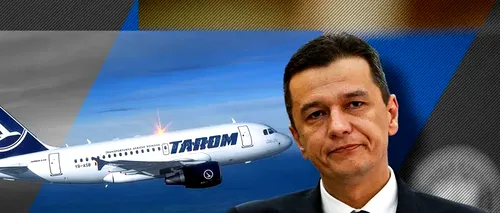 Sorin Grindeanu, despre restructurări: „<i class='ep-highlight'>TAROM</i> trebuie să intre pe făgaș economic corect. Protestul spontan, o lipsă de respect față de pasageri”