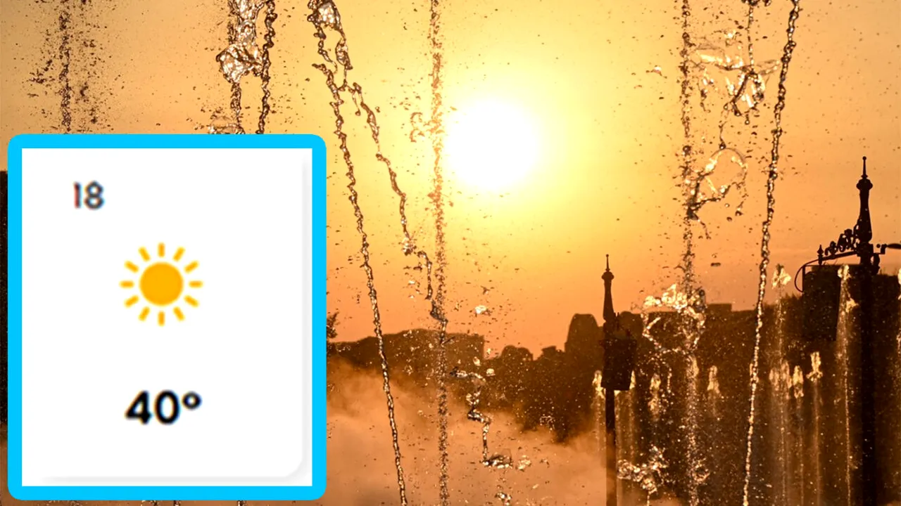 Meteorologii EaseWeather anunță deja prima zi de caniculă în România. Pe ce dată vor fi 40 de grade Celsius