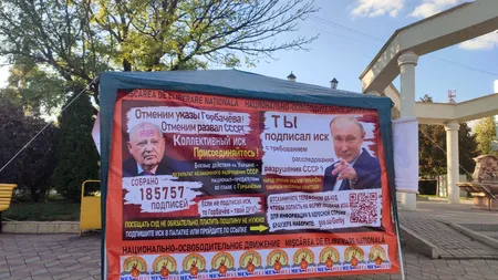 Fenomen îngrijorător în Republica Moldova. O grupare extremistă rusă strânge semnături pentru refacerea URSS