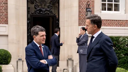 Nicușor Dan, anunț de la Bruxelles, după întâlnirea cu Mark Rutte: „Continuăm să sprijinim Ucraina”. Președintele a plecat de la microfon fără să accepte întrebări