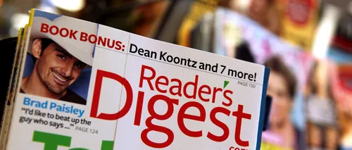 Reader's Digest a cerut intrarea în insolvență