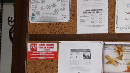 FOTO. Cum vor fi informați străinii care vin la Festivalul Olimpic al Tineretului European în legătură cu numărul de urgență 112 