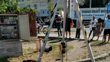 Doi muncitori, găsiţi inconştienţi într-un canal tehnic din Tecuci. Unul dintre ei a murit. Cei doi s-ar fi intoxicat
