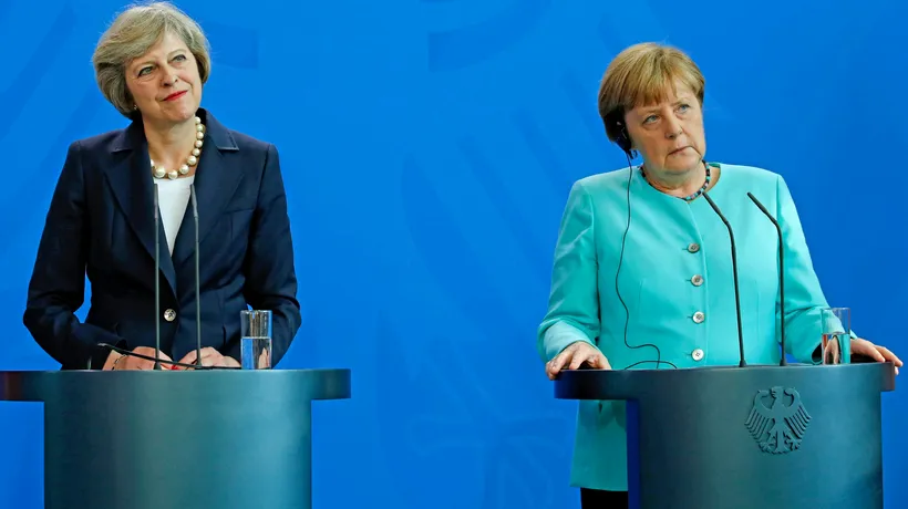Theresa May, deranjată de o amenințare a cancelarului german: Merkel nu deține cheia negocierilor privind Brexit