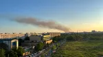 Un incendiu puternic a izbucnit la un depozit de cauciucuri din Bragadiru. A fost transmis mesaj RO-Alert pentru că sunt degajări mari de fum