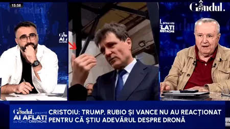 Nicușor Dan, între UE și Casa Albă. Cristoiu: Dimineață a făcut jocul Bruxelles-ului, după CSAT a fost telefonul din SUA