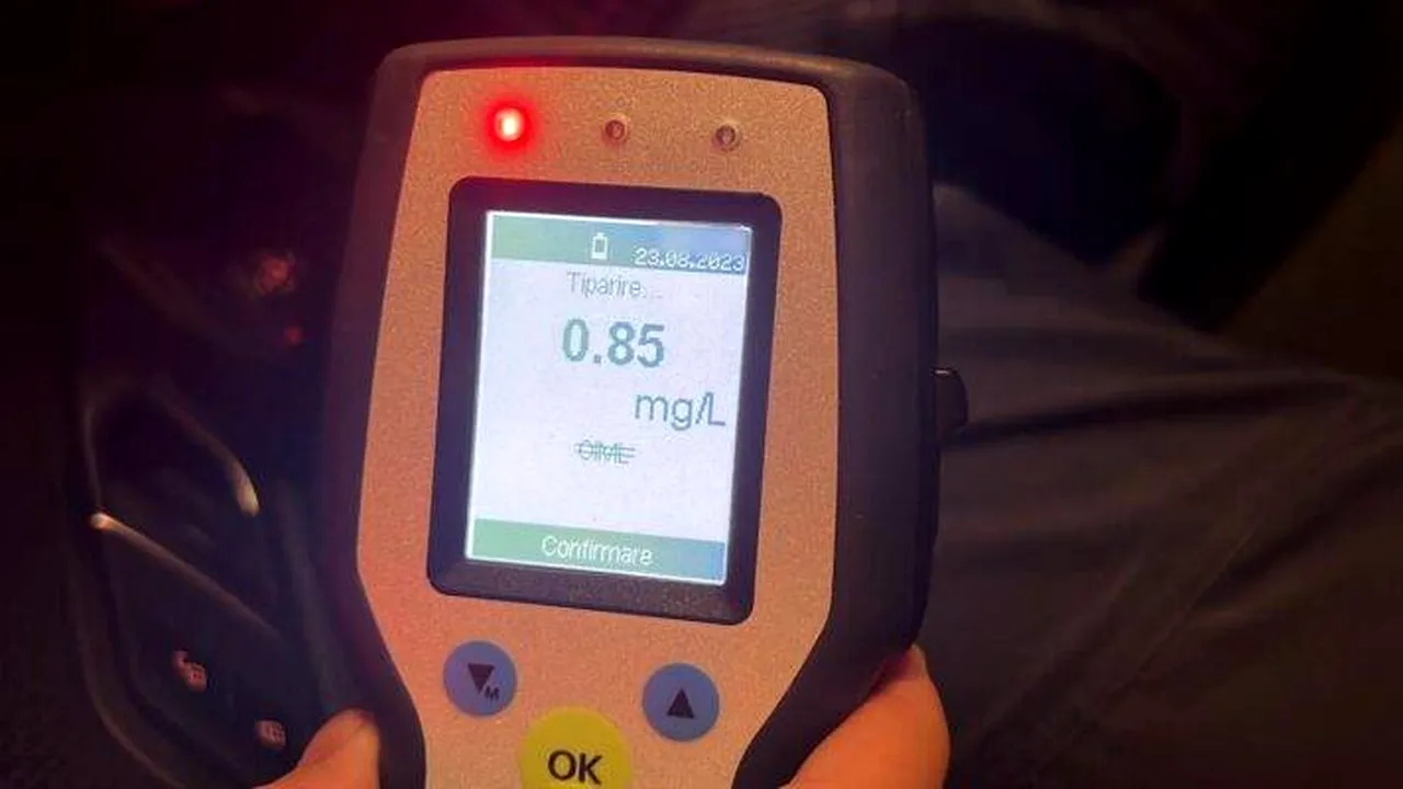 Se întâmplă în România! O tânără beată și drogată a lovit șase mașini într-o parcare din Slatina