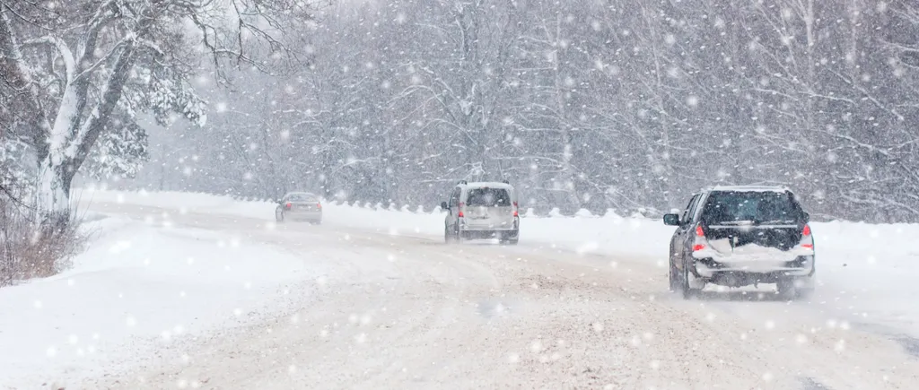 Cod portocaliu de vânt, lapoviță și ninsoare, în Carpații Meridionali va fi viscol. Pentru ce zone au fost emise avertizări meteorologice