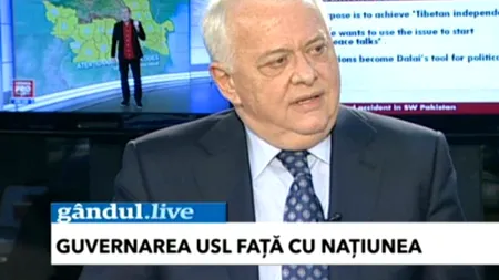 Viorel Hrebenciuc, la GÂNDUL LIVE: Nu vrem să îl suspendăm pe Băsescu. Te ajută să ai tot timpul dușmanul în geam. VIDEO