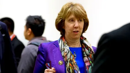 Șefa diplomației europene s-a întâlnit cu Mohamed Morsi