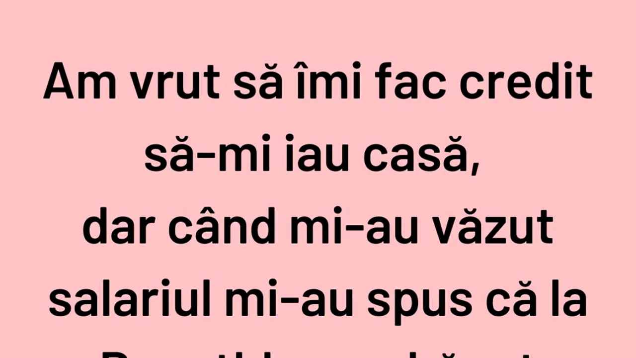 BANCUL ZILEI | 
