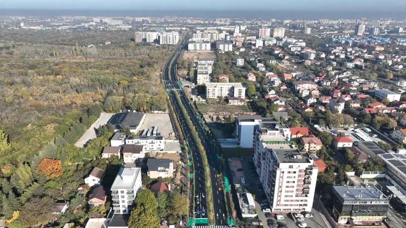 Cum arată Drumul Valea Largă, cel mai nou bulevard deschis în București