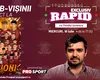 „EXCLUSIV RAPID” – alături de campionii Rapidului. Vă așteptăm alături de noi la ora 17:00, în direct pe canalul de YouTube – ProSport!