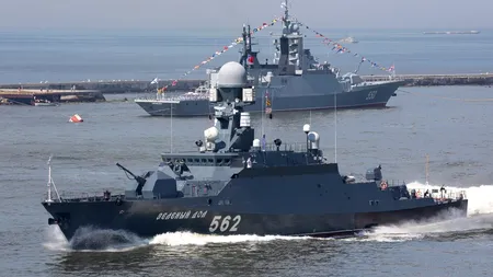 Alertă în Marea Baltică! O navă militară rusă a intrat într-un vas elvețian!