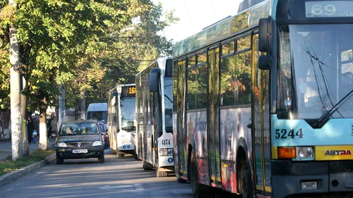 STB: Troleibuzele liniilor 65, 86 și 97 au fost blocate pe Calea Griviței din Capitală 