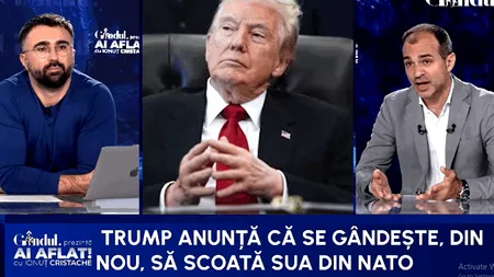 Poate Trump, un singur om, să scoată SUA din NATO? Ștefan Popescu răspunde la cea mai importantă întrebare a momentului după amenințările președintelui SUA
