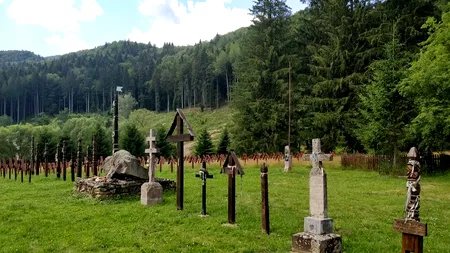 Continuă SCANDALUL de la Valea Uzului. Plângere penală după ce reprezentanţi ai organizaţiei Calea Neamului au amplasat 150 de cruci de lemn