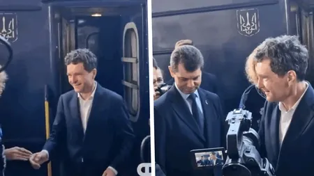 Nicușor Dan a ajuns la Kiev cu trenul. Președintele participă la Summit-ul Ucraina-Europa de Sud-Est la care ia parte și Ursula von der Leyen