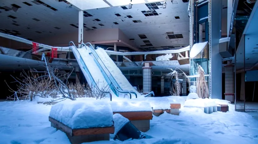 Cum arată un mall abandonat din SUA. „Fotografiile sunt spectaculoase, dar trag un semnal de alarmă''