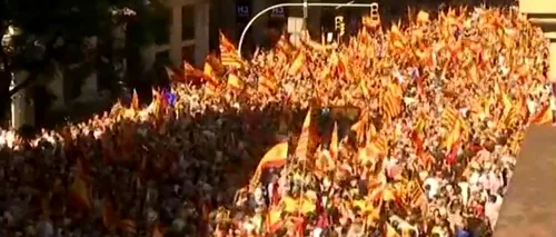 VIDEO. Miting de amploare la Barcelona împotriva intenției de declarare a independenței Cataloniei. Llosa: Planul complotist „nu va distruge 500 de ani de istorie a unității Spaniei 