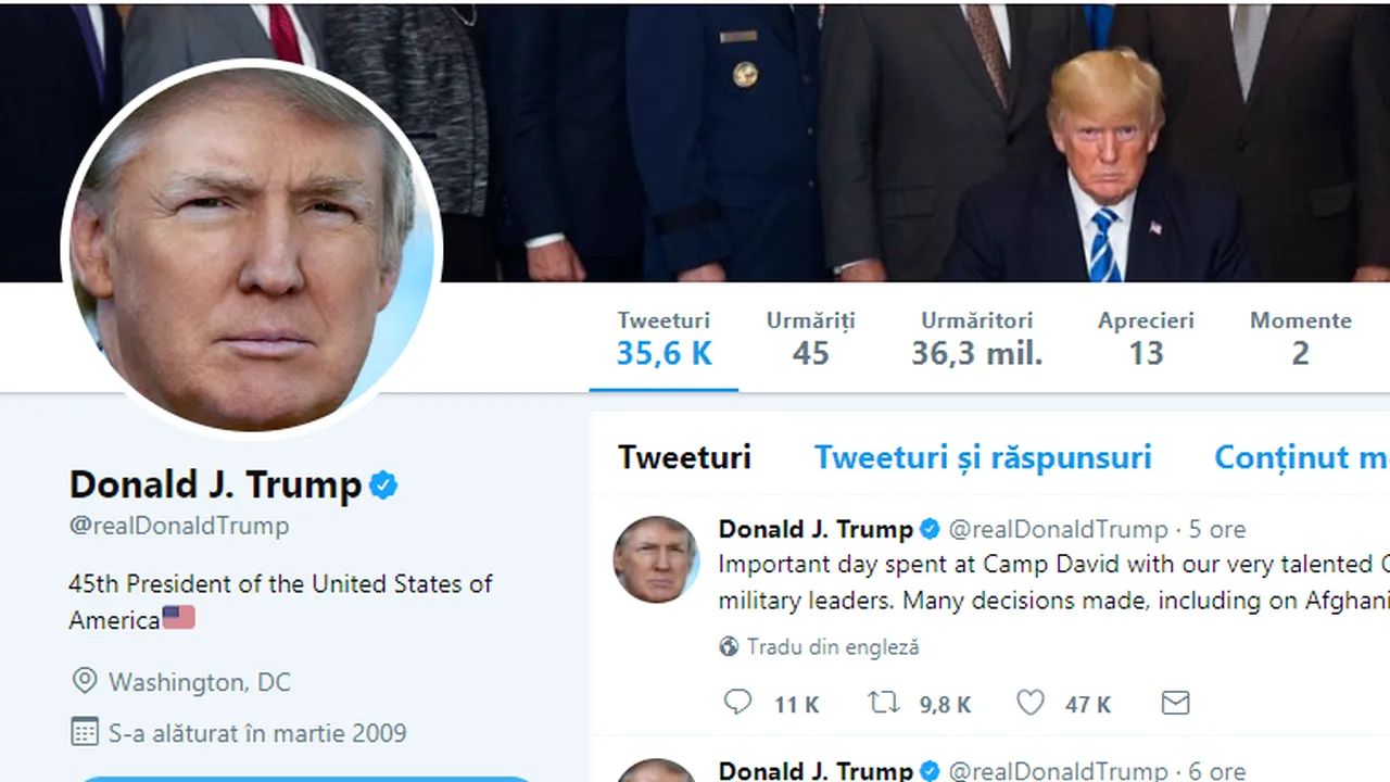 Suma uriașă pe care ar pierde-o Twitter dacă Donald Trump n-ar mai posta