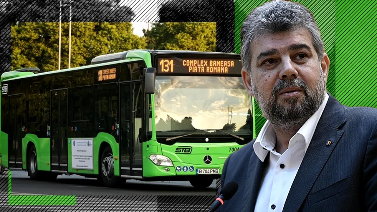 Marcel Ciolacu se implică în criza concedierilor de la STB: „Răzbunarea nu rezolvă siguranța transportului zilnic”