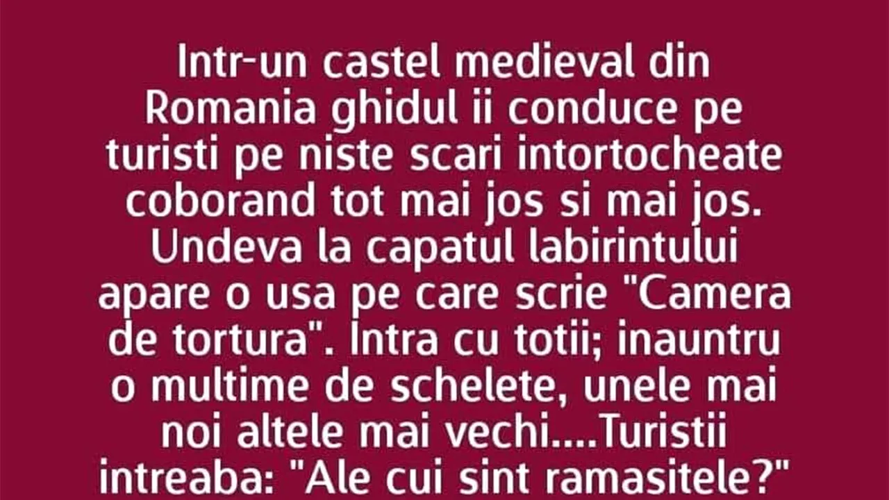BANCUL de vineri | Ghidul și castelul medieval