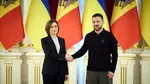 Maia Sandu a mers la Kiev de Ziua Independenței Ucrainei. Volodimir Zelenski, decorat cu cea mai înaltă distincție a Republicii Moldova