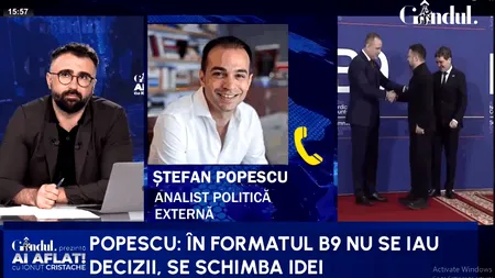 Ștefan Popescu: Există un dezechilibru între cele două state inițiatoare ale B9/Polonia e considerată o mare putere regională/România e în erodare