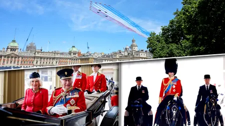 Marea Britanie celebrează astăzi ziua oficială de naștere a Regelui. Ce semnificație are sărbătoarea „Trooping the Colour”