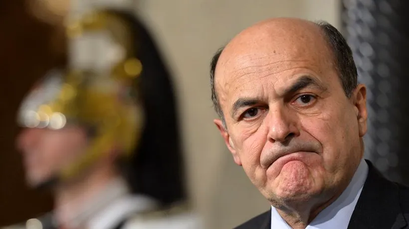 Criză politică în Italia: Premierul desemnat din, Pier Luigi Bersani, renunță la formarea guvernului