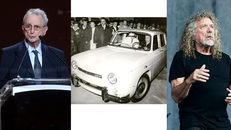 20 AUGUST, calendarul zilei: Cristian Gațu împlinește 80 de ani, Robert Plant 77/ Este lansat autoturismul Dacia 1100