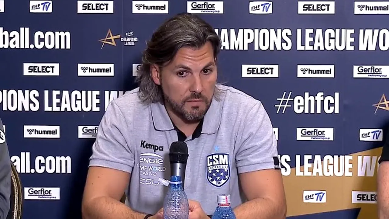 Eșec dur pentu CSM București! Adi Vasile: 