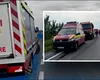 Accident GRAV între un microbuz și un autoturism pe DN 1, între localităţile Scoreiu şi Porumbacu de Jos