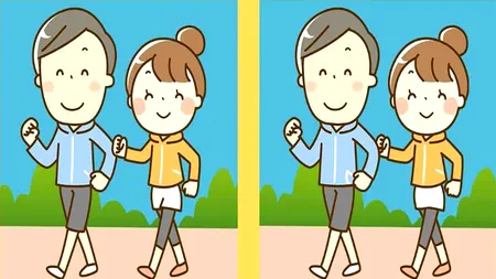 Test de perspicacitate | Găsește cele 3 diferențe dintre aceste două poze!