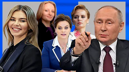 Rudele lui PUTIN au ieșit la rampă și profită de favorurile Kremlinului. Fiicele, „partenera” Kabaeva și verișoara primară, pe cai mari