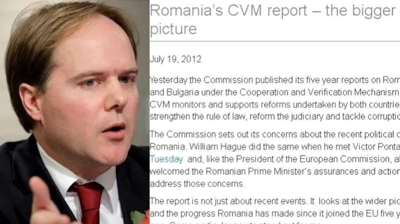 Ambasadorul britanic la București, despre raportul pe Justiție al CE: Este incredibil că în Parlamentul României sunt infractori condamnați