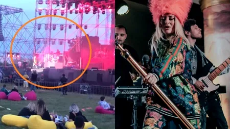 FOTO & VIDEO. Momente fabuloase la concertul Deliei din aer liber. Fanii, impresionați de efectele de pe scenă și de măsurile luate