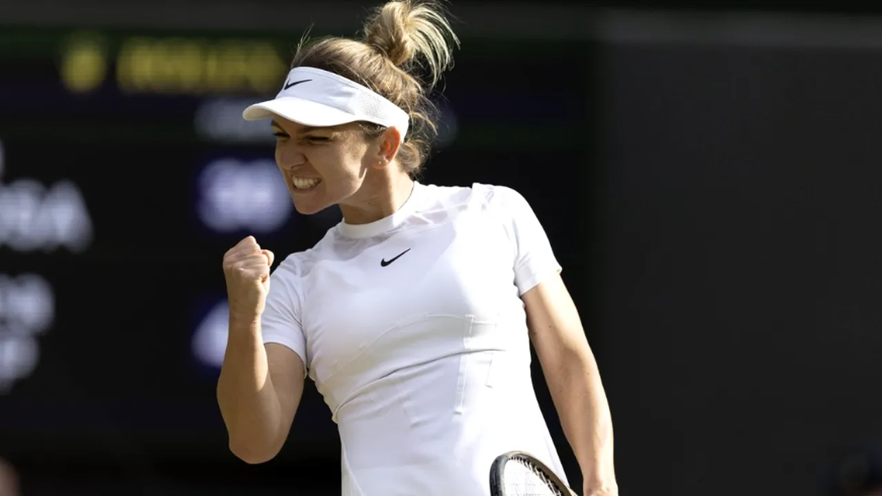 Simona Halep s-a calificat, pentru a cincea oară în carieră, în sferturile de finală de la Wimbledon. Ea și-a aflat deja adversara: „Abia aștept următorul meci”
