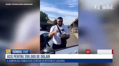 GÂNDUL LIVE. Andrei Dumitrescu, despre cazul interlopului român executat în SUA: „Problema a fost rezolvată în stil american / Ucigașul a suferit o frustrare în momentul în care Alișor l-a păcălit cu 200.000$ și un Ferrari”