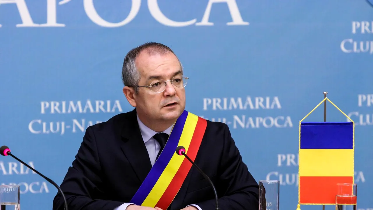 Boc, prima conferință de presă după un an și jumătate. Primăria Cluj, acționată în judecată