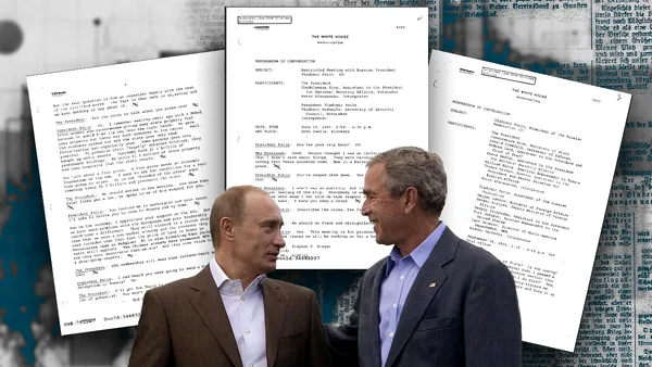SUA publică documente din mandatele președintelui George W. Bush. Ce spunea Vladimir Putin despre Ucraina și NATO încă din 2001