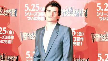 Orlando Bloom a primit o stea pe Walk of Fame din Los Angeles