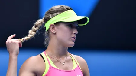 Eugenie Bouchard, aspru criticată în țara sa. 