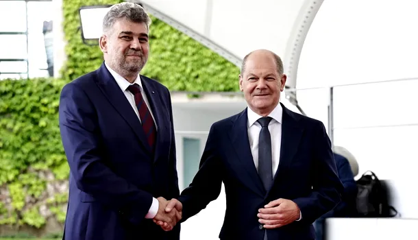 Acord bilateral româno-german, după întâlnirea Marcel Ciolacu-Olaf Scholz. Care sunt principalele teme atacate de cei doi premieri