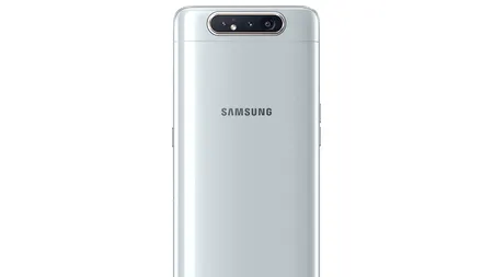 Galaxy A80, smartphone-ul Samsung cu slider și cameră rotativă, este disponibil în România