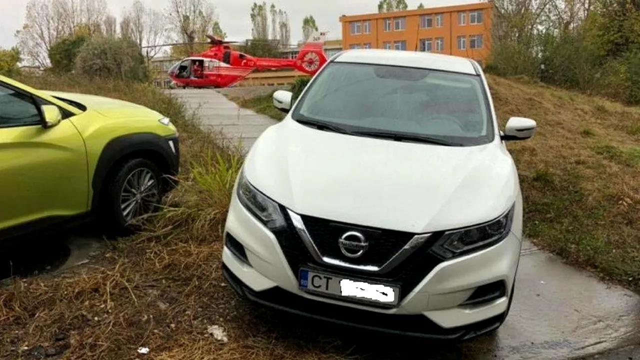 A PARCAT pe ȘANSA DE SUPRAVIEȚUIRE a unui pacient. Un șofer blochează ACCESUL la heliportul Spitalului Județean Constanța