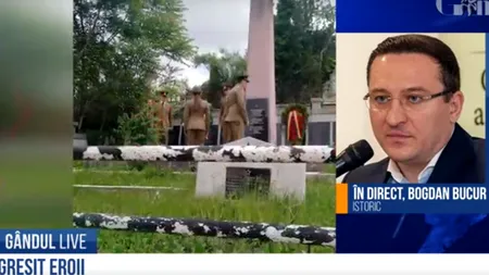 Gândul LIVE. Istoricul Bogdan Bucur, despre gafa de Ziua Eroilor de la Turda: „România are sarcina de a îngriji și mormintele soldaților străini / Nu este nimic grav”