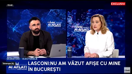 Elena Lasconi: „Lupt pentru oamenii de bună credință. Nu mă las intimidată de PUCIȘTI”