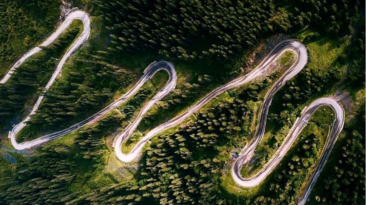 Șoseaua din România supranumită 